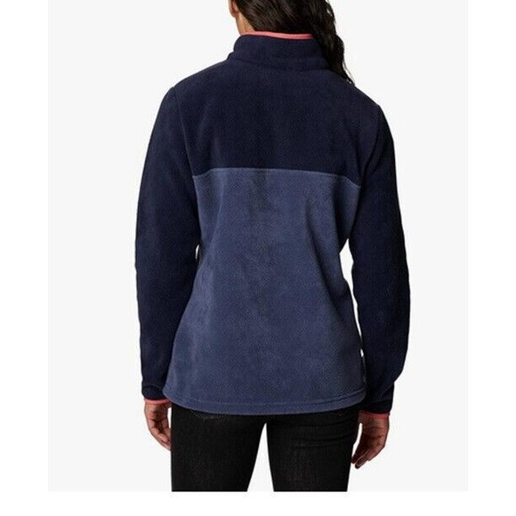 NWT Columbia Women's  1/2 Snap Pullover Nocturnal Rose - Picture 2 of 3